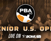 ブライアン・デニスが2025年PBA50シニア全米オープンのリーダーに浮上