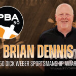 PBA50ツアーの友情と栄誉：ブライアン・デニス氏が「ディック・ウェバー・スポーツマンシップ賞」を死後受賞