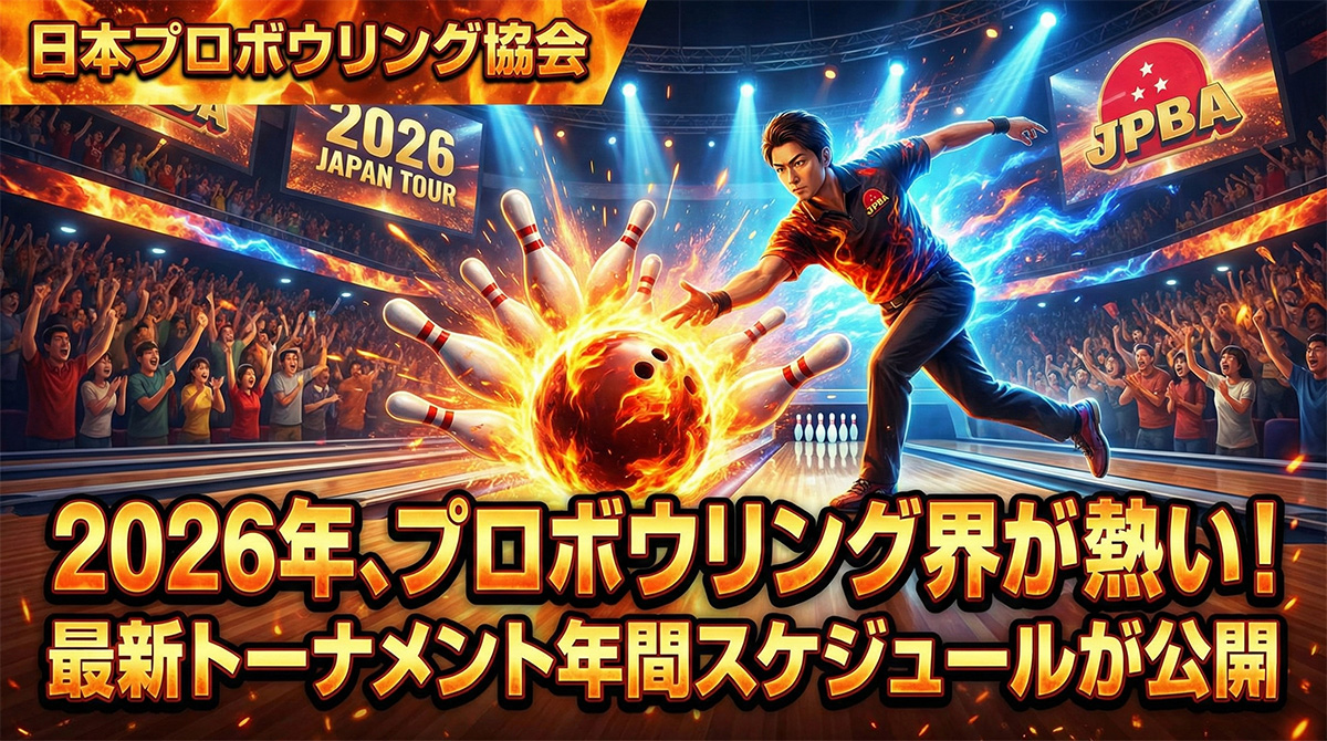 投稿についてもっと詳しく 日本プロボウリング協会 2026トーナメント年間スケジュール