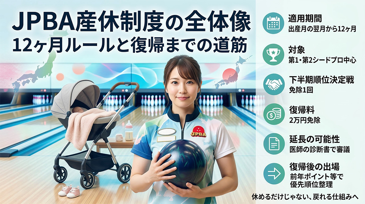投稿についてもっと詳しく JPBA産休制度の全体像：12ヶ月ルールと復帰までの道筋を読み解く