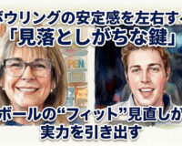 ボウリングの安定感を左右する「見落としがちな鍵」：ボールの“フィット”見直しが実力を引き出す