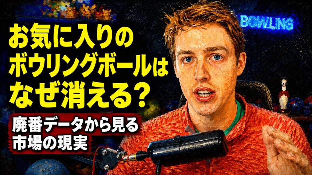 お気に入りのボウリングボールはなぜ消える？：廃番データから見る市場の現実